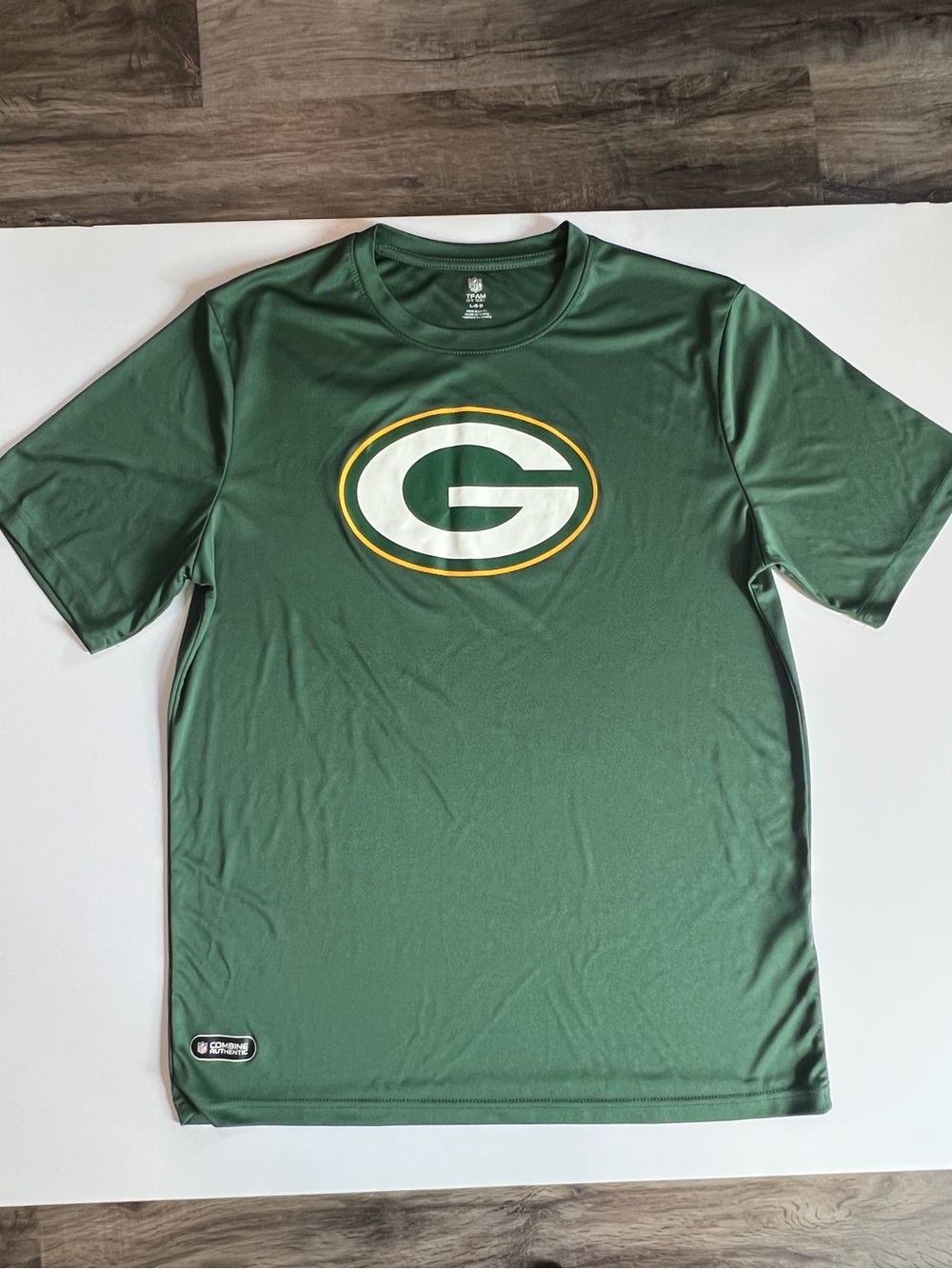 NFL Green Bay Packers Dark Green Short-Sleeve Logo Shirt